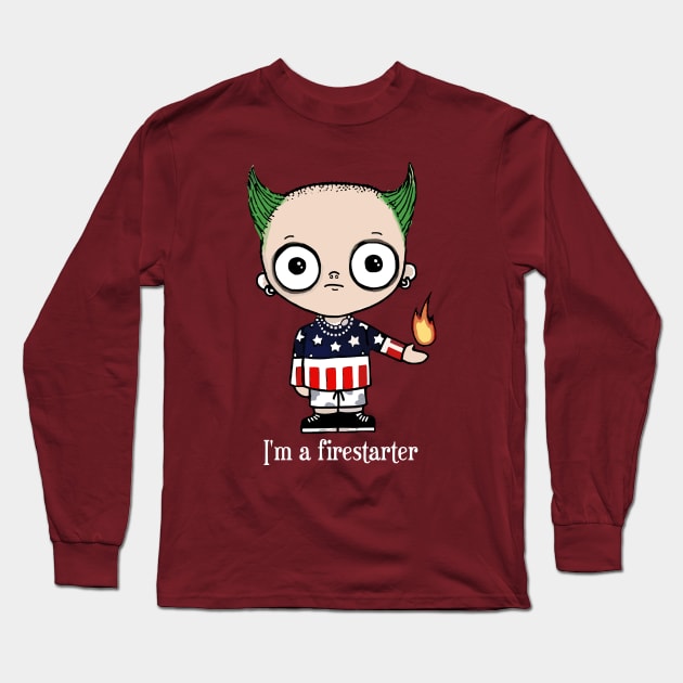 I'm a Firestarter Long Sleeve T-Shirt by INLE Designs